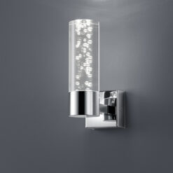 Φωτιστικό Τοίχου Trio Lighting LED 3,1W Χρώμιο Μεταλλικό 310lm 3000K IP44 282410106