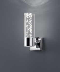 Φωτιστικό Τοίχου Trio Lighting LED 3,1W Χρώμιο Μεταλλικό 310lm 3000K IP44 282410106