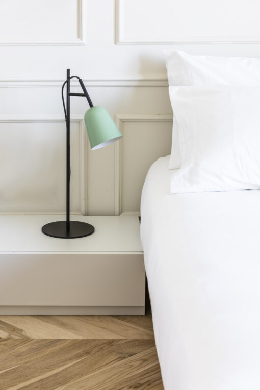 Faro Barcelona STUDIO TABLE LAMP GREEN SHADE 1XE14 – 28253FR