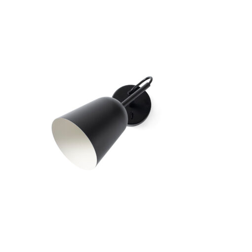 Faro Barcelona STUDIO WALL LAMP BLACK SHADE 1XE14 – 28257FR