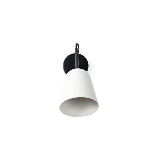 Faro Barcelona STUDIO WALL LAMP WHITE SHADE 1XE14 – 28258FR