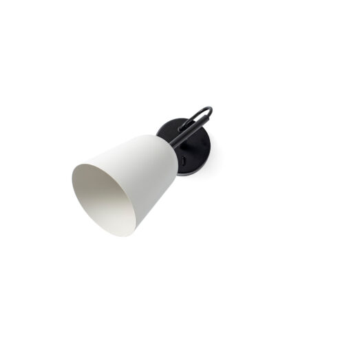 Faro Barcelona STUDIO WALL LAMP WHITE SHADE 1XE14 – 28258FR