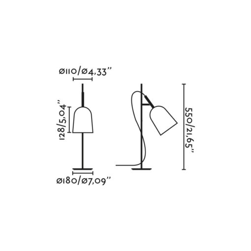 Faro Barcelona STUDIO TABLE LAMP PINK SHADE 1xE14 – 28270FR