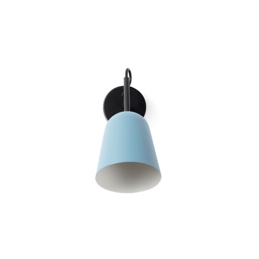 Faro Barcelona STUDIO WALL LAMP BLUE SHADE 1xE14 – 28274FR