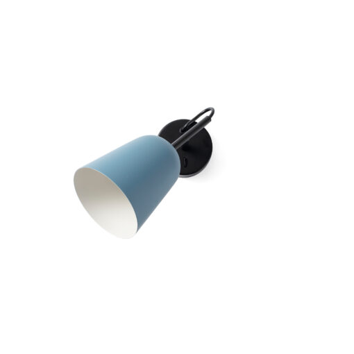 Faro Barcelona STUDIO WALL LAMP BLUE SHADE 1xE14 – 28274FR