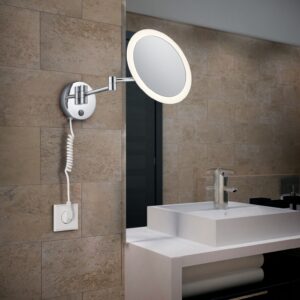Φωτιστικό Τοίχου Trio Lighting LED 3W  Χρώμιο Μεταλλικό 280lm 3000K IP44 282990106