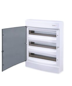 Πίνακας Εξωτερικός IP40 με Διάφανη πόρτα 3 Σειρών 54 Θέσεων ACA- 282N3X18C