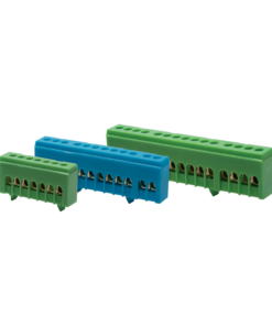 7 HOLES BLUE NEUTRAL TERMINAL FOR DIN RAIL ACA – 282N7