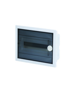 ΗΛ.ΠΙΝΑΚΑΣ ΠΛΑΣΤΙΚΟΣ ΧΩΝΕΥΤΟΣ 12 ΘΕΣΕΙΣ ΔΙΑΦΑΝΗ ΠΛΑΣΤΙΚΗ ΠΟΡΤΑ 1 ΣΕΙΡΑ IP40 ACA – 282U12A