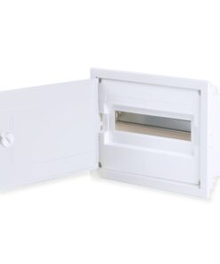 ΗΛ.ΠΙΝΑΚΑΣ ΠΛΑΣΤΙΚΟΣ ΧΩΝΕΥΤΟΣ 12 ΘΕΣΕΙΣ ΛΕΥΚΗ ΠΛΑΣΤΙΚΗ ΠΟΡΤΑ 1 ΣΕΙΡΑ IP40 ACA – 282U12AW