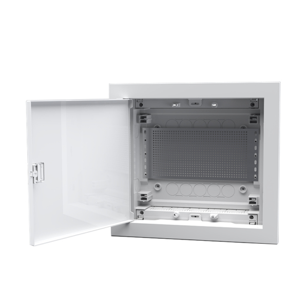 FLUSH MOUNTING ENCLOSURE FOR IT EQUIPMENT – 1 ROW, WHITE DOOR IP30 IN63A 317x346x87,5mm ACA – 282U12FSWIT