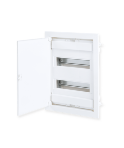 ΗΛ.ΠΙΝΑΚΑΣ ΜΕΤΑΛΙΚΟΣ ΧΩΝΕΥΤΟΣ 24+4 ΘΕΣΕΙΣ ΛΕΥΚΗ ΜΕΤΑΛΙΚΗ ΠΟΡΤΑ 2 ΣΕΙΡΕΣ IP40 ACA – 282U24ES