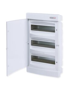 Χωνευτός Πίνακας Πλαστικός 36 Θέσεων 3 Σειρών με Λευκή Πλαστική Πόρτα IP40 ACA – 282U36CW