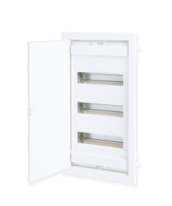 ΗΛ.ΠΙΝΑΚΑΣ ΜΕΤΑΛΙΚΟΣ ΧΩΝΕΥΤΟΣ 36+6 ΘΕΣΕΙΣ ΛΕΥΚΗ ΜΕΤΑΛΙΚΗ ΠΟΡΤΑ 3 ΣΕΙΡΕΣ IP40 ACA – 282U36ES