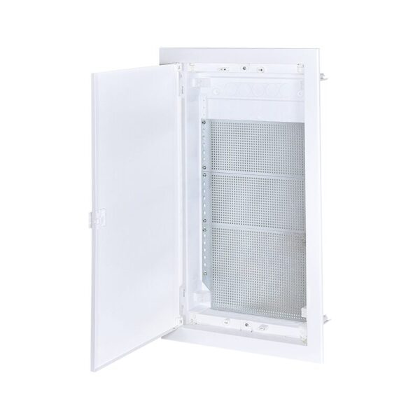 FLUSH MOUNTING ENCLOSURE FOR IT EQUIPMENT - 3 ROWS, WHITE DOOR IP30 IN63A 592X346X92mm ACA - 282U36FSWIT