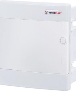 ΗΛ.ΠΙΝΑΚΑΣ ΠΛΑΣΤΙΚΟΣ ΧΩΝΕΥΤΟΣ 8 ΘΕΣΕΙΣ ΛΕΥΚΗ ΠΟΡΤΑ 1 ΣΕΙΡΑ IP40 ACA – 282U8CW