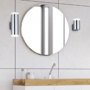 Φωτιστικό Τοίχου Trio Lighting LED 4W  Χρώμιο Πλαστικό 340lm 3000K IP44 283110206