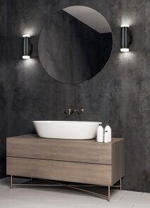 Φωτιστικό Τοίχου Trio Lighting LED 4W Μαύρο Ματ Πλαστικό 340lm IP44 3000K – 283110232
