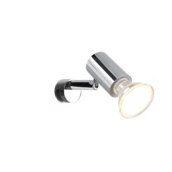 Φωτιστικό Τοίχου Trio Lighting GU10 Χρώμιο Μεταλλικό IP44 – 283500106