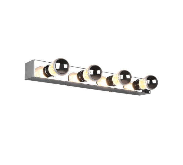 Φωτιστικό Τοίχου Trio Lighting 4xE27   Χρώμιο Μεταλλικό  IP44  - 283600406