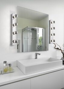 Φωτιστικό Τοίχου Trio Lighting 4xE27 Χρώμιο Μεταλλικό IP44 – 283600406