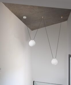 ΚΡΕΜΑΣΤΟ ΦΩΤΙΣΤΙΚΟ MINE SPACE ΓΚΡΙ 2L                     FARO – 28376-2L