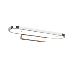 Φωτιστικό Τοίχου Trio Lighting LED 17W Χρώμιο Μεταλλικό 1700lm IP44 3000K – 283770106