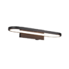 Φωτιστικό Τοίχου Trio Lighting GIANNI  LED, 17W · 1700lm, 3000K Μαύρο Ματ Μεταλλικό IP44 – 283770132
