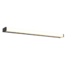 Φωτιστικό Τοίχου Trio Lighting  LED 12W Μαύρο Ματ Μεταλλικό 1400lm IP44 3000K – 283817932