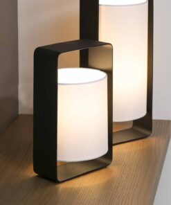 ΕΠΙΤΡΑΠΕΖΙΟ ΦΩΤΙΣΤΙΚΟ LULA P ΚΑΦΕ-ΜΠΕΖ FARO – 28382