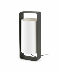 ΕΠΙΤΡΑΠΕΖΙΟ ΦΩΤΙΣΤΙΚΟ LULA ΜΑΥΡΟ-ΑΣΠΡΟ FARO – 28385