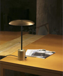 ΕΠΙΤΡΑΠΕΖΙΟ ΦΩΤΙΣΤΙΚΟ HOSHI LED 12W 3000K ΧΡΥΣΟ-ΜΑΥΡΟ FARO – 28387