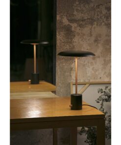 ΕΠΙΤΡΑΠΕΖΙΟ ΦΩΤΙΣΤΙΚΟ HOSHI LED 12W 3000K ΜΑΥΡΟ FARO – 28388