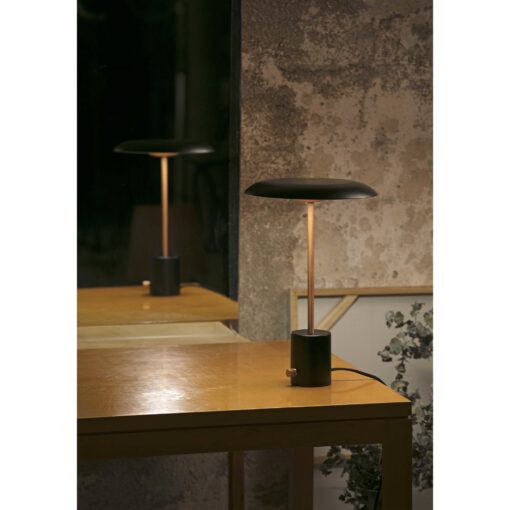 ΕΠΙΤΡΑΠΕΖΙΟ ΦΩΤΙΣΤΙΚΟ HOSHI LED 12W 3000K ΜΑΥΡΟ FARO – 28388