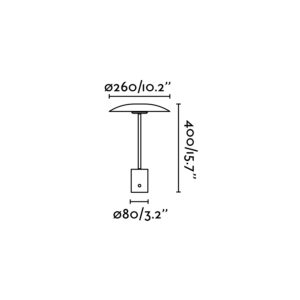 ΕΠΙΤΡΑΠΕΖΙΟ ΦΩΤΙΣΤΙΚΟ HOSHI LED 12W 3000K ΜΑΥΡΟ FARO – 28388
