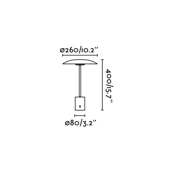 ΕΠΙΤΡΑΠΕΖΙΟ ΦΩΤΙΣΤΙΚΟ HOSHI LED 12W 3000K ΜΑΥΡΟ FARO – 28388