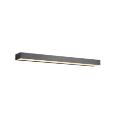 Φωτιστικό Τοίχου Trio Lighting LED 8W Μαύρο Ματ Αλουμίνιο 800lm IP44 3000K – 283916032