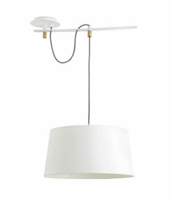 ΚΡΕΜΑΣΤΟ ΦΩΤΙΣΤΙΚΟ FUSTA ΛΕΥΚΟ FARO – 28394