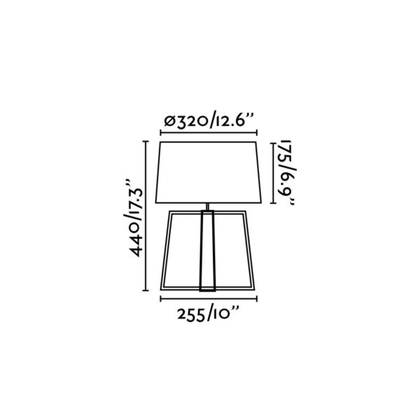 ΕΠΙΤΡΑΠΕΖΙΟ ΦΩΤΙΣΤΙΚΟ BLISS ΛΕΥΚΟ                            FARO – 28401