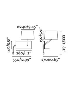 ΦΩΤΙΣΤΙΚΟ ΤΟΙΧΟΥ HANDY ΛΕΥΚΟ ΜΕ ΔΕΞΙ ΑΝΑΓΝΩΣΤΗ FARO – 28414