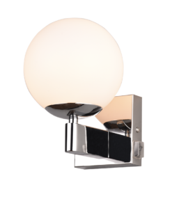 Επιτοίχιο Φωτιστικό Trio Lighting 1xE14 IP44 Χρωμίου Χρώματος – 284270106