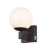 Επιτοίχιο Φωτιστικό Trio Lighting 1xE14 IP44 Μαύρου Χρώματος – 284270132