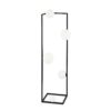 IDEAL LUX Φωτιστικό Δαπέδου ANGOLO 5xG9 Μαύρου Χρώματος – 284309
