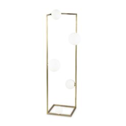 IDEAL LUX Φωτιστικό Δαπέδου ANGOLO 5xG9 Χρυσού Χρώματος – 284354