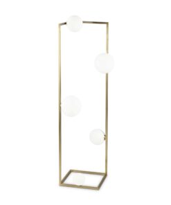 IDEAL LUX Φωτιστικό Δαπέδου ANGOLO 5xG9 Χρυσού Χρώματος – 284354