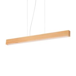 IDEAL LUX Κρεμαστό Φωτιστικό CRAFT LED 36W 3000K Χρώματος Ξύλου – 284460
