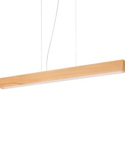 IDEAL LUX Κρεμαστό Φωτιστικό CRAFT LED 36W 3000K Χρώματος Ξύλου – 284460