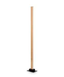 IDEAL LUX Φωτιστικό Δαπέδου CRAFT LED 26W 3000K Χρώματος Ξύλου – 284484