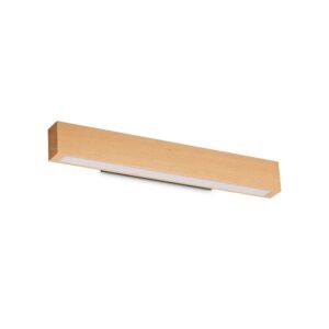 IDEAL LUX Απλίκα Τοίχου CRAFT LED 20W 3000K Χρώματος Ξύλου – 284491