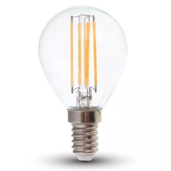 LED Λάμπα E14 P45 6W Filament V-TAC 300° 600lm Φυσικό 4000K - 2846